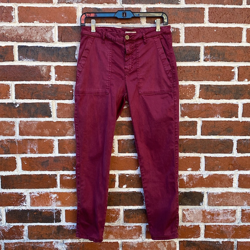 4 for $20 Mudo Collection size 38 burgundy Utility Pant